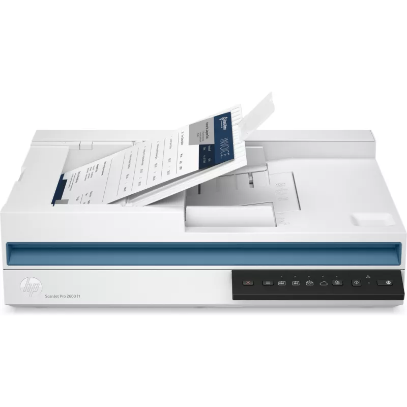 HP Scanjet Pro 2600 f1 Flachbett- & ADF-Scanner 600 x 600 DPI A4 Weiß