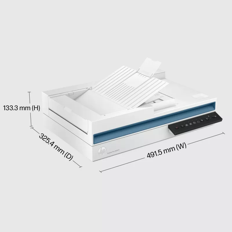 HP Scanjet Pro 2600 f1 Flachbett- & ADF-Scanner 600 x 600 DPI A4 Weiß