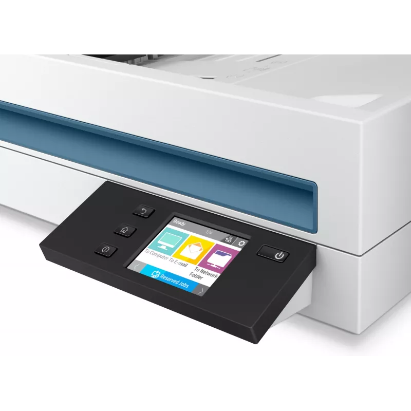 HP Scanjet Pro N4600 fnw1 Flachbett- & ADF-Scanner 1200 x 1200 DPI A5 Weiß