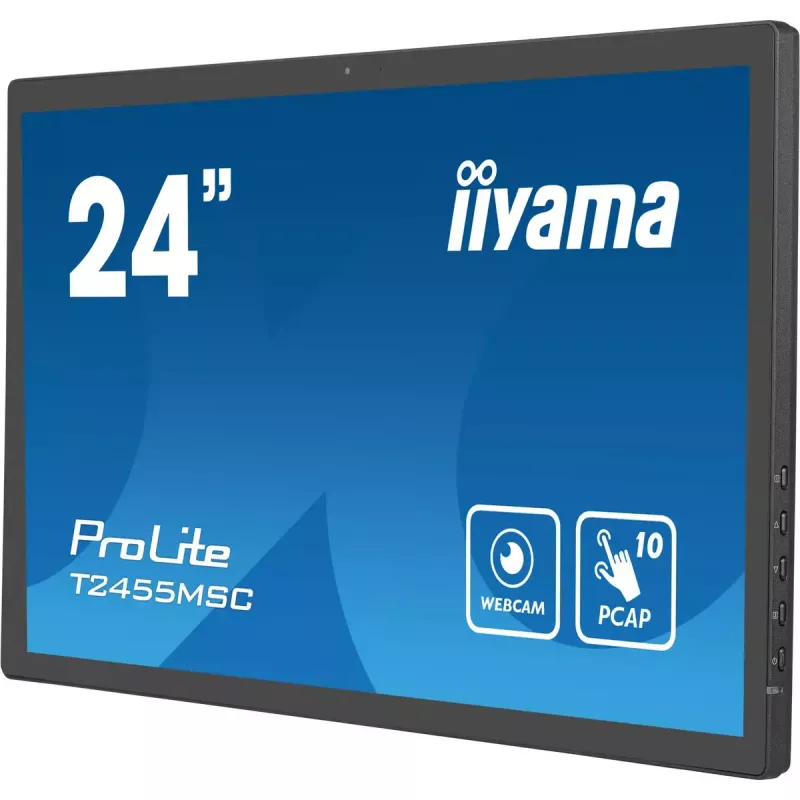 iiyama T2455MSC-B1 Computer-Monitor 61 cm (24 Zoll) 1920 x 1080 Pixel Full HD LED Touchscreen Schwarz