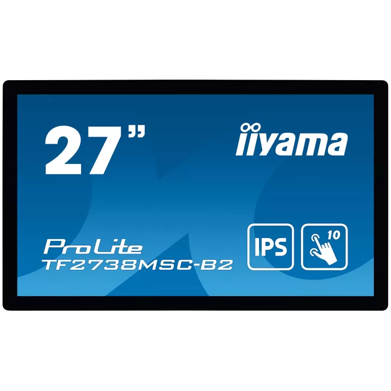 iiyama ProLite TF2738MSC-B2 Computer Monitor 68,6 cm (27 Zoll) 1920 x 1080 Pixel Full HD LED Touchscreen Multi-User Schwarz