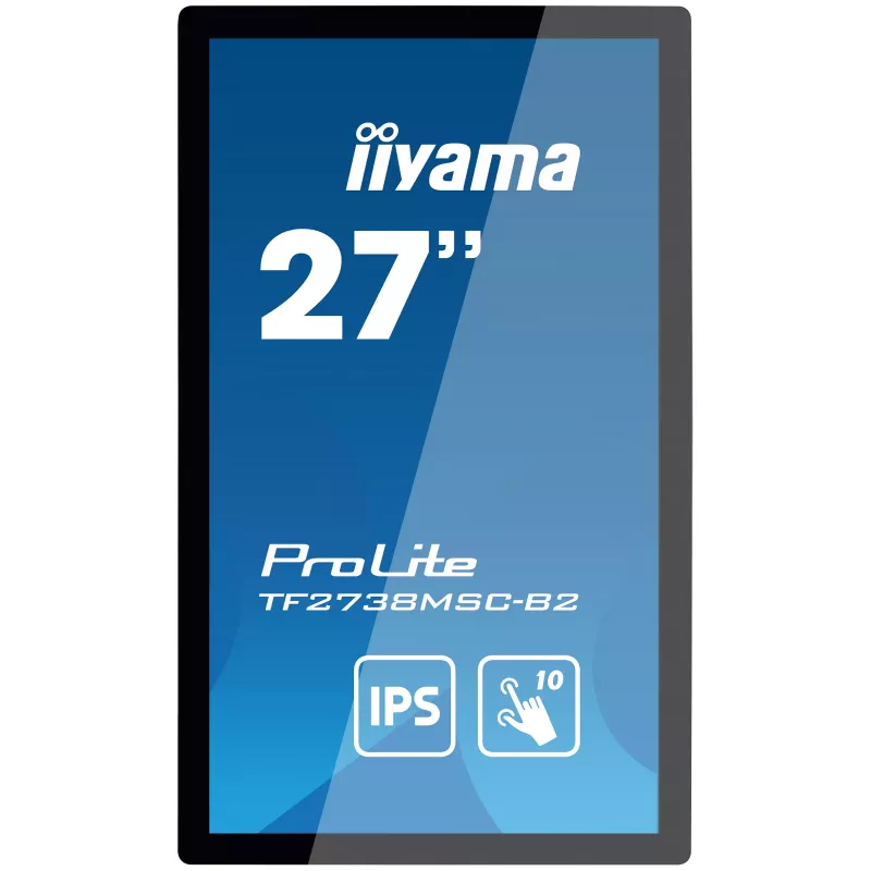 iiyama ProLite TF2738MSC-B2 Computer Monitor 68,6 cm (27 Zoll) 1920 x 1080 Pixel Full HD LED Touchscreen Multi-User Schwarz
