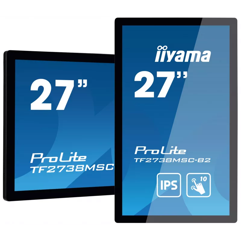 iiyama ProLite TF2738MSC-B2 Computer Monitor 68,6 cm (27 Zoll) 1920 x 1080 Pixel Full HD LED Touchscreen Multi-User Schwarz