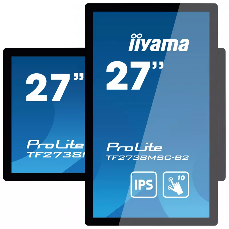 iiyama ProLite TF2738MSC-B2 Computer Monitor 68,6 cm (27 Zoll) 1920 x 1080 Pixel Full HD LED Touchscreen Multi-User Schwarz