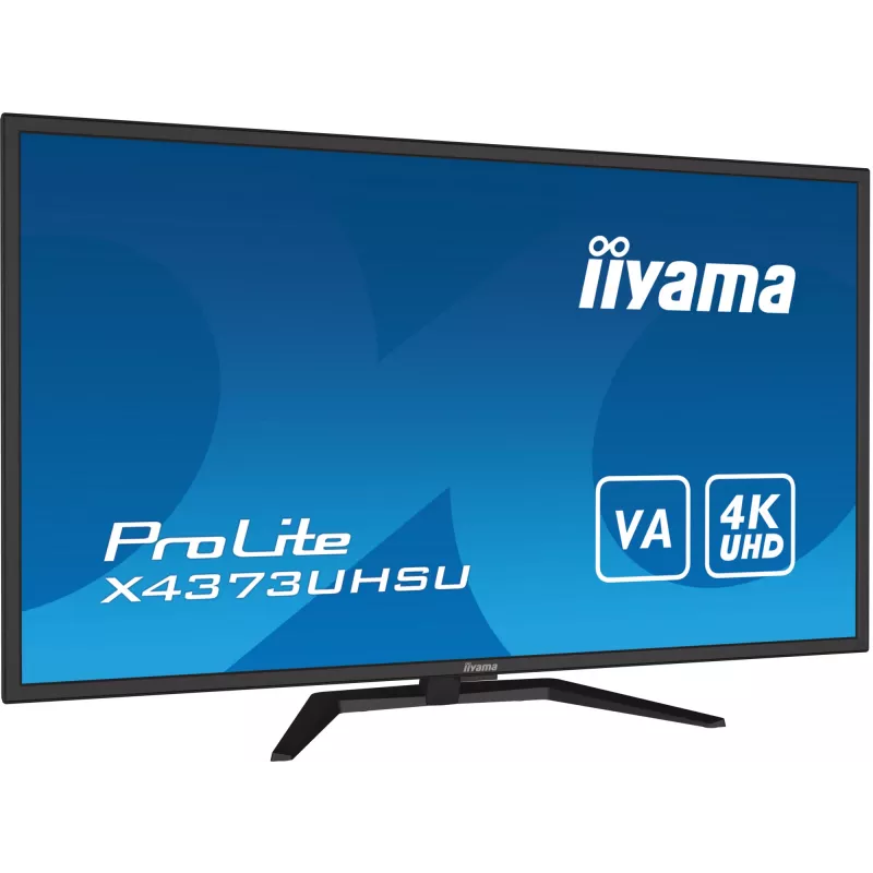 iiyama ProLite X4373UHSU-B1 Computer Monitor 108 cm (42,5 Zoll) 3840 x 2160 Pixel 4K Ultra HD Schwarz