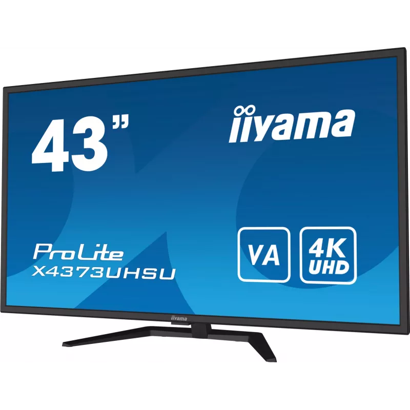 iiyama ProLite X4373UHSU-B1 Computer Monitor 108 cm (42,5 Zoll) 3840 x 2160 Pixel 4K Ultra HD Schwarz