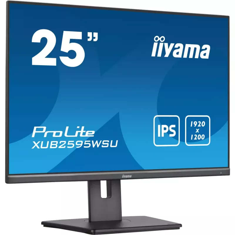 iiyama ProLite XUB2595WSU-B5 Computer Monitor 63,5 cm (25 Zoll) 1920 x 1200 Pixel WUXGA LED Schwarz