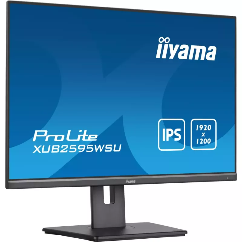 iiyama ProLite XUB2595WSU-B5 Computer Monitor 63,5 cm (25 Zoll) 1920 x 1200 Pixel WUXGA LED Schwarz