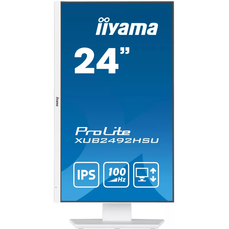 iiyama XUB2492HSU-W6 Computer Monitor 60,5 cm (23,8 Zoll) 1920 x 1080 Pixel Full HD LED Weiß