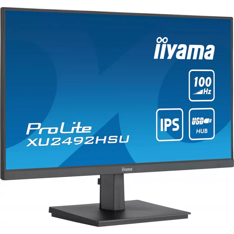 iiyama ProLite XU2492HSU-B6 Computer Monitor 60,5 cm (23,8 Zoll) 1920 x 1080 Pixel Full HD LED Schwarz