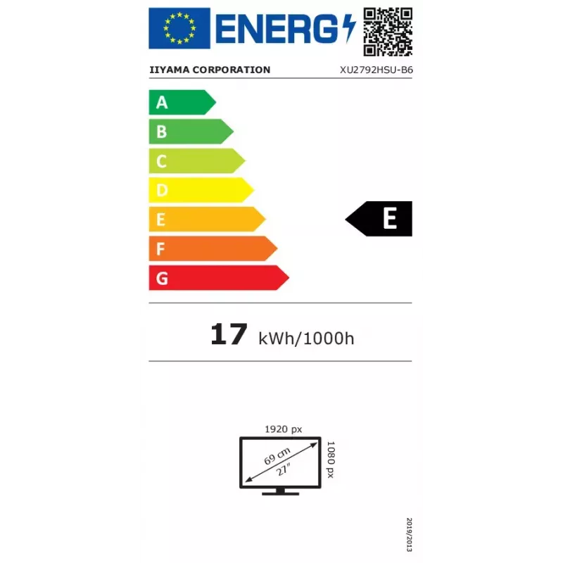 iiyama ProLite XU2792HSU-B6 Computer Monitor 68,6 cm (27 Zoll) 1920 x 1080 Pixel Full HD LED Schwarz