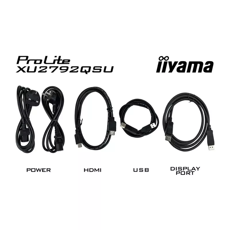 iiyama ProLite Computer Monitor 68,6 cm (27 Zoll) 2560 x 1440 Pixel Quad HD LED Schwarz