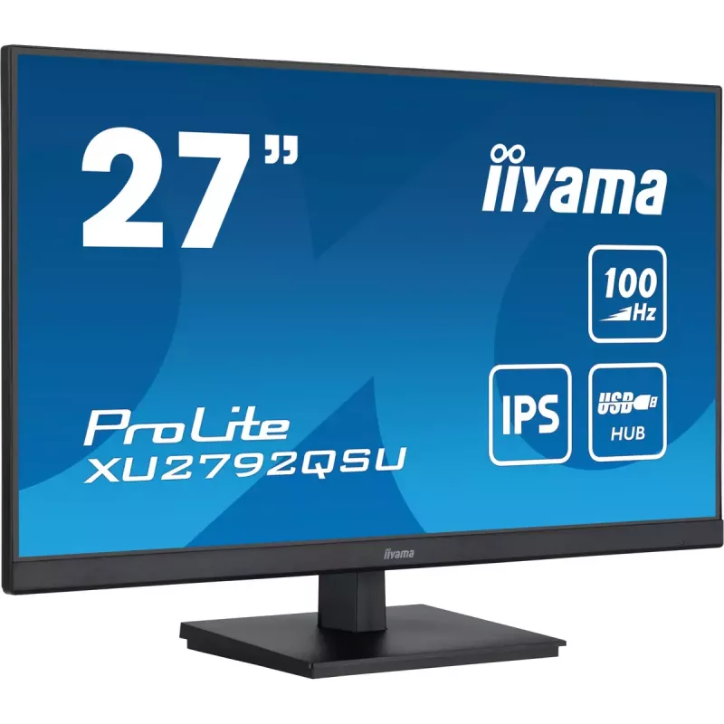 iiyama ProLite Computer Monitor 68,6 cm (27 Zoll) 2560 x 1440 Pixel Quad HD LED Schwarz