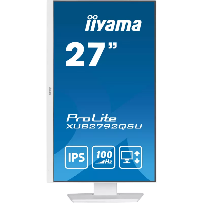 iiyama ProLite XUB2792QSU-W6 Computer Monitor 68,6 cm (27 Zoll) 2560 x 1440 Pixel Quad HD LED Weiß
