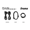 iiyama ProLite T2755MSC-B1 Computer Monitor 68,6 cm (27 Zoll) 1920 x 1080 Pixel Full HD LED Touchscreen Tisch Schwarz
