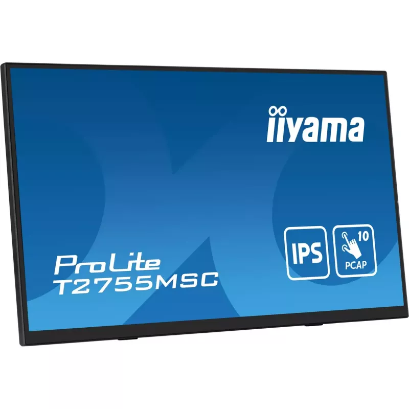 iiyama ProLite T2755MSC-B1 Computer Monitor 68,6 cm (27 Zoll) 1920 x 1080 Pixel Full HD LED Touchscreen Tisch Schwarz