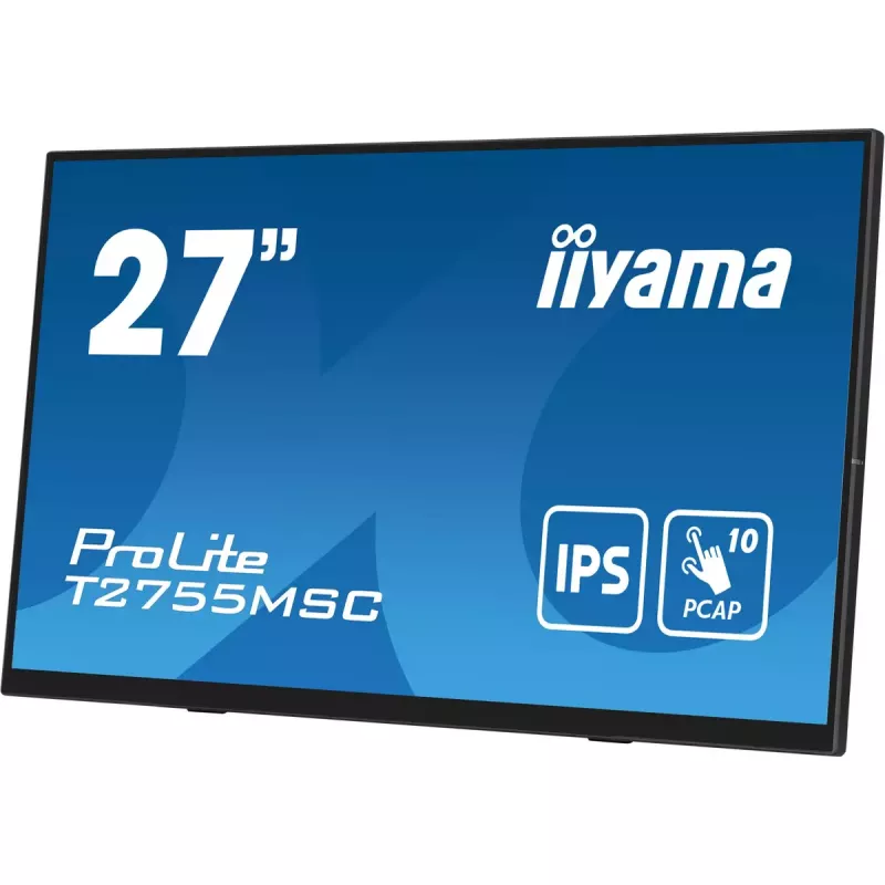 iiyama ProLite T2755MSC-B1 Computer Monitor 68,6 cm (27 Zoll) 1920 x 1080 Pixel Full HD LED Touchscreen Tisch Schwarz
