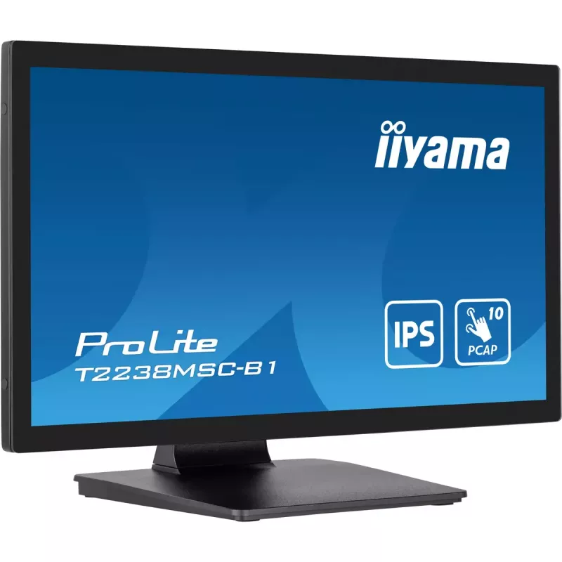 iiyama ProLite T2238MSC-B1 Computer-Monitor 54,6 cm (21,5 Zoll) 1920 x 1080 Pixel Full HD LED Touchscreen Schwarz