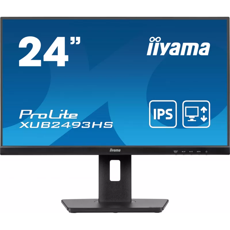 iiyama ProLite XUB2493HS-B6 Computer Monitor 60,5 cm (23,8 Zoll) 1920 x 1080 Pixel Full HD LED Schwarz