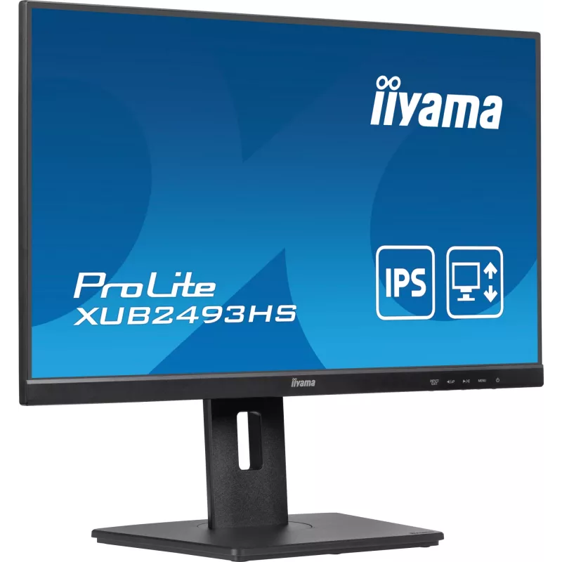 iiyama ProLite XUB2493HS-B6 Computer Monitor 60,5 cm (23,8 Zoll) 1920 x 1080 Pixel Full HD LED Schwarz