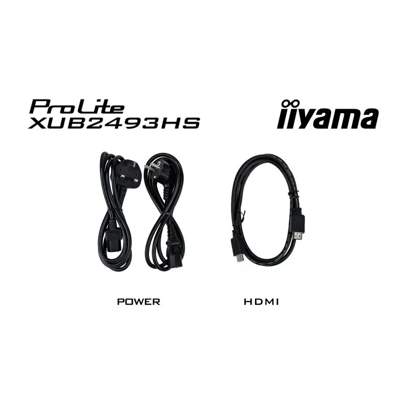 iiyama ProLite XUB2493HS-B6 Computer Monitor 60,5 cm (23,8 Zoll) 1920 x 1080 Pixel Full HD LED Schwarz