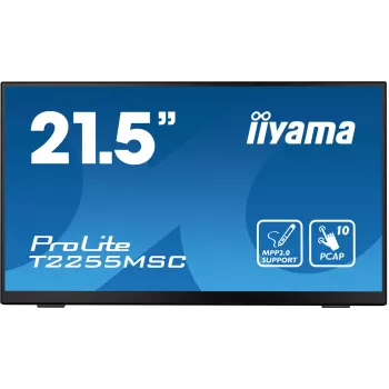 iiyama ProLite T2255MSC-B1 Computer-Monitor 54,6 cm (21,5 Zoll) 1920 x 1080 Pixel Full HD LCD Touchscreen Schwarz