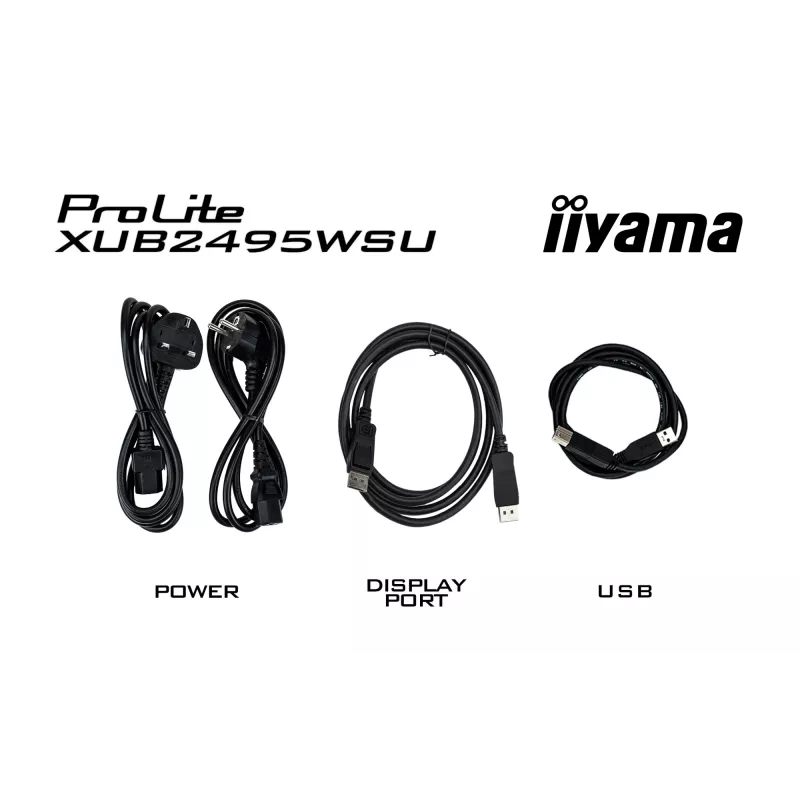 iiyama ProLite XUB2495WSU-B7 Computer Monitor 61,2 cm (24,1 Zoll) 1920 x 1200 Pixel WUXGA LED Schwarz