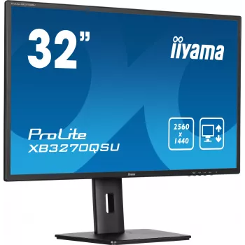 iiyama ProLite XB3270QSU-B1 Computer Monitor 80 cm (31,5 Zoll) 2560 x 1440 Pixel Quad HD LED Schwarz