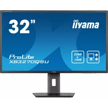 iiyama ProLite XB3270QSU-B1 Computer Monitor 80 cm (31,5 Zoll) 2560 x 1440 Pixel Quad HD LED Schwarz