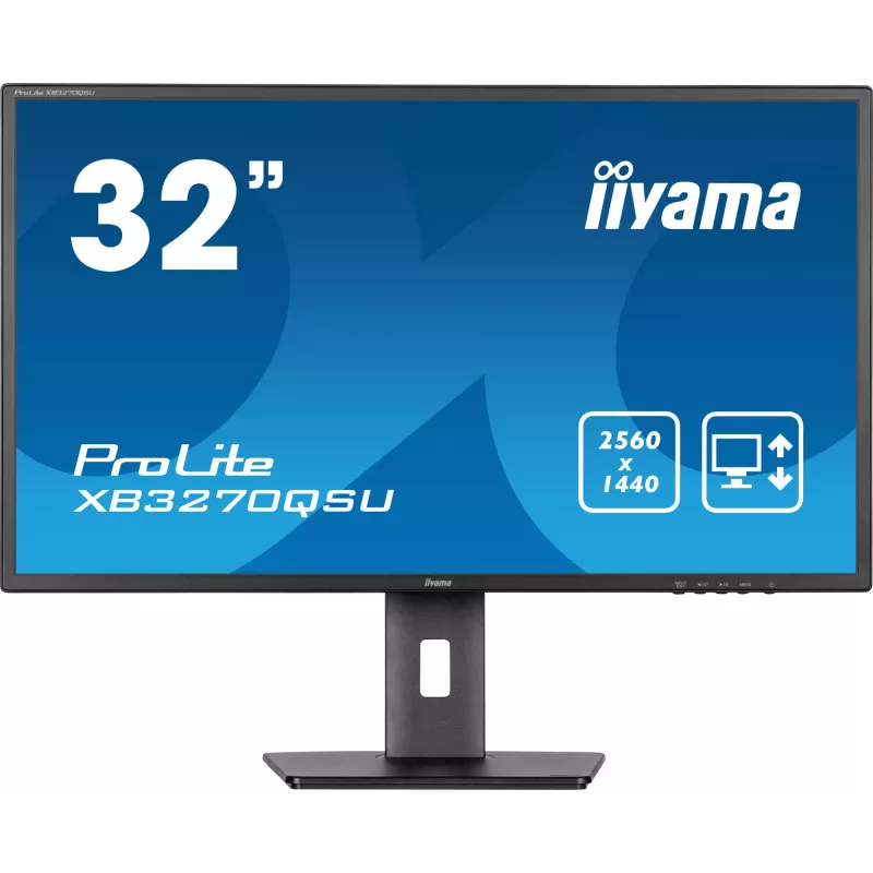 iiyama ProLite XB3270QSU-B1 Computer Monitor 80 cm (31,5 Zoll) 2560 x 1440 Pixel Quad HD LED Schwarz