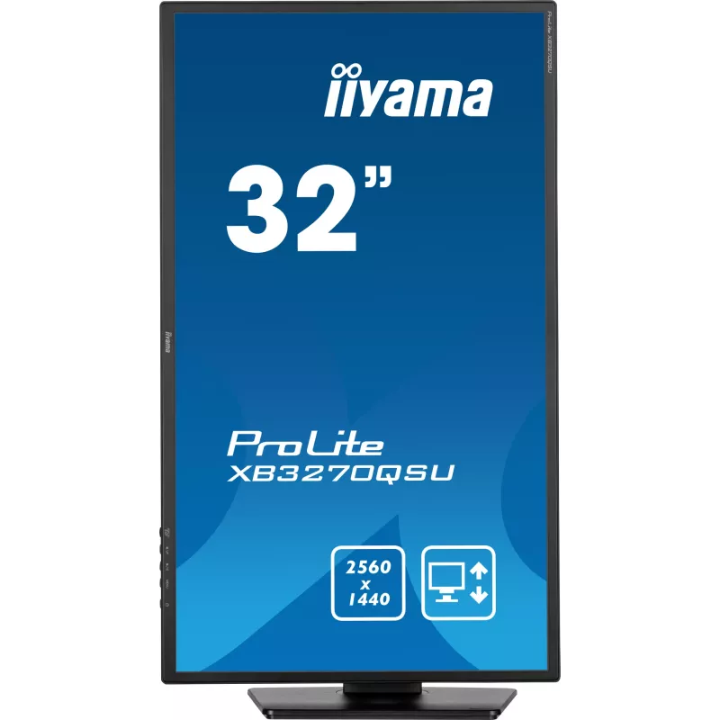 iiyama ProLite XB3270QSU-B1 Computer Monitor 80 cm (31,5 Zoll) 2560 x 1440 Pixel Quad HD LED Schwarz