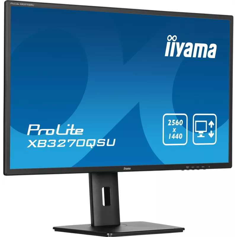 iiyama ProLite XB3270QSU-B1 Computer Monitor 80 cm (31,5 Zoll) 2560 x 1440 Pixel Quad HD LED Schwarz