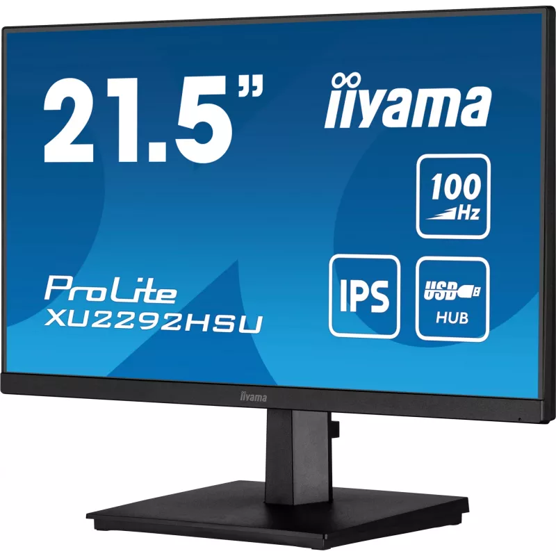 iiyama ProLite XU2292HSU-B6 Computer Monitor 54,6 cm (21,5 Zoll) 1920 x 1080 Pixel Full HD LED Schwarz