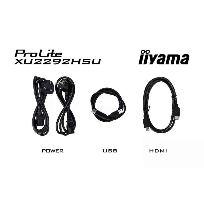 iiyama ProLite XU2292HSU-B6 Computer Monitor 54,6 cm (21,5 Zoll) 1920 x 1080 Pixel Full HD LED Schwarz