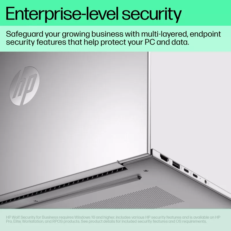 HP ProBook 460 G11 Intel Core Ultra 5 125U Laptop 40,6 cm (16 Zoll) WUXGA 16 GB DDR5-SDRAM 512 GB SSD Wi-Fi 6E (802.11ax) Windows 11 Pro KI-PC Silber