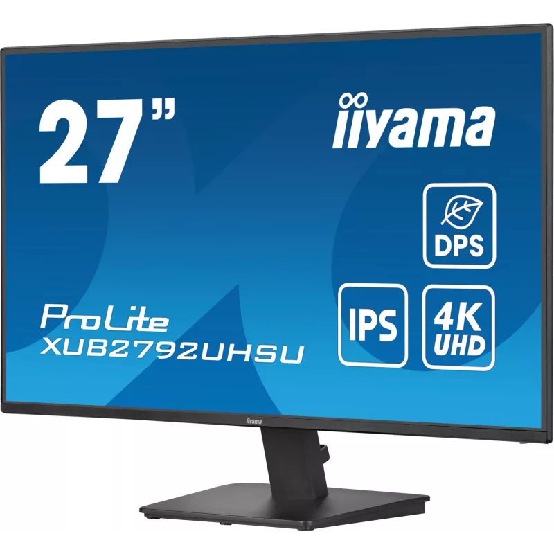 iiyama ProLite XU2792UHSU-B6 Computer Monitor 68,6 cm (27 Zoll) 3840 x 2160 Pixel 4K Ultra HD LED Schwarz