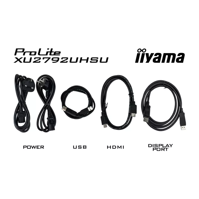 iiyama ProLite XU2792UHSU-B6 Computer Monitor 68,6 cm (27 Zoll) 3840 x 2160 Pixel 4K Ultra HD LED Schwarz