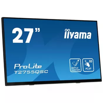 iiyama ProLite T2755QSC-B1 Computer-Monitor 68,6 cm (27 Zoll) 2560 x 1440 Pixel Quad HD LCD Touchscreen Schwarz