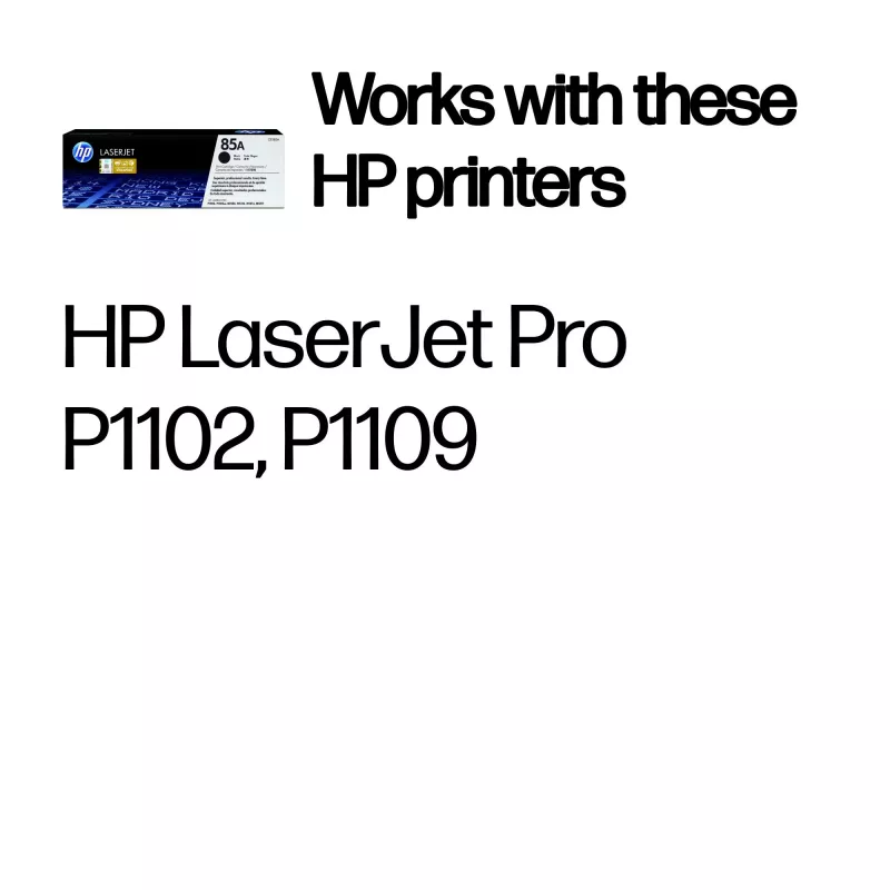 HP 85A Schwarz Original LaserJet Tonerkartusche