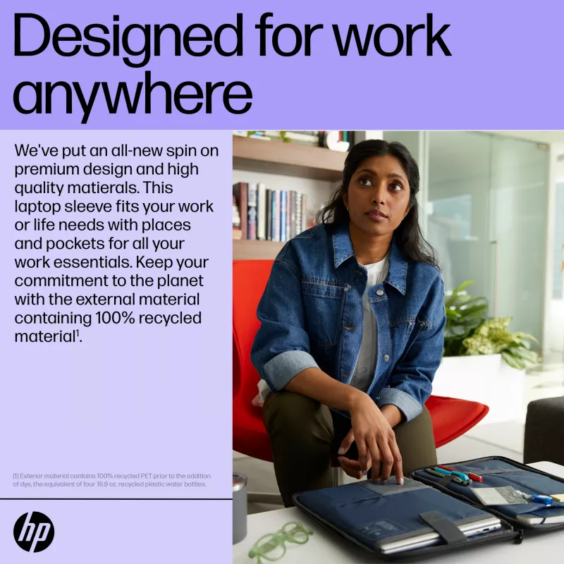 HP Renew Executive Laptop-Sleeve 14 Zoll, 35,8 cm, einfarbig