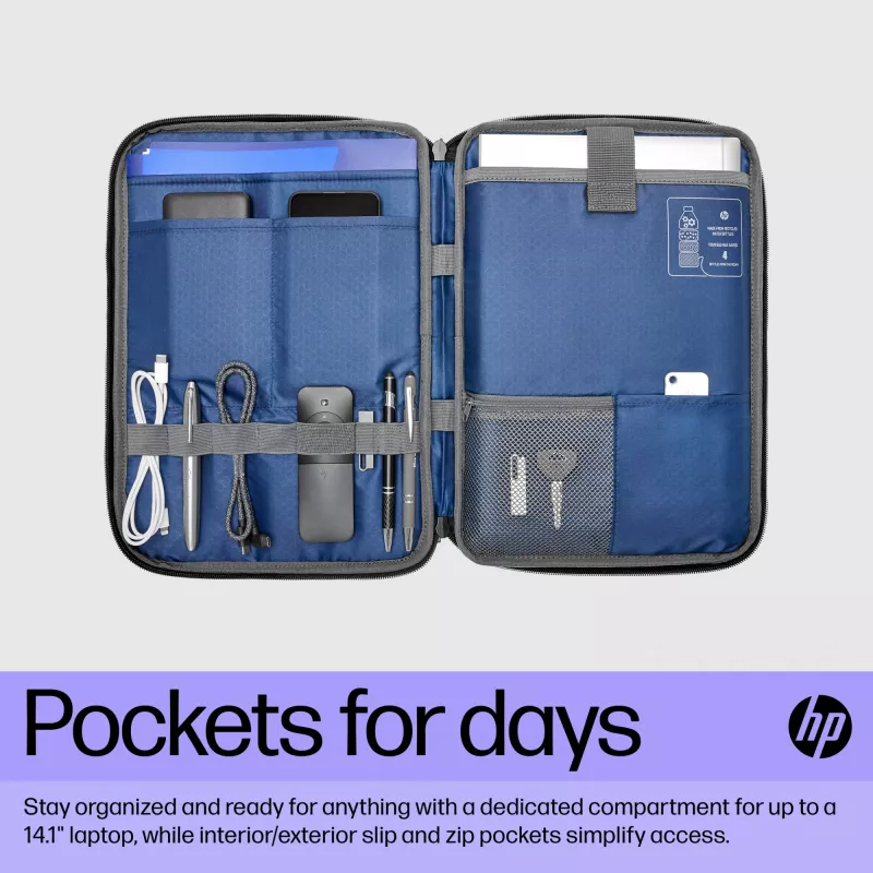 HP Renew Executive Laptop-Sleeve 14 Zoll, 35,8 cm, einfarbig
