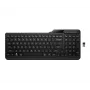 HP 475 Dual-Mode Wireless Keyboard, Full-size (100%), Wireless, RF Wireless + Bluetooth, Membrane, Schwarz