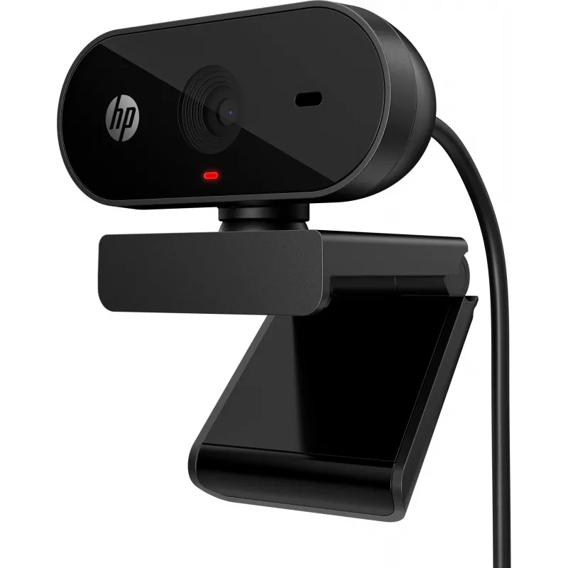 HP 325 FHD Webcam, Business, Windows 10, Windows 11, MacOS, 72 mm, 53,6 mm, 53,2 mm