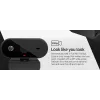 HP 325 FHD Webcam, Business, Windows 10, Windows 11, MacOS, 72 mm, 53,6 mm, 53,2 mm