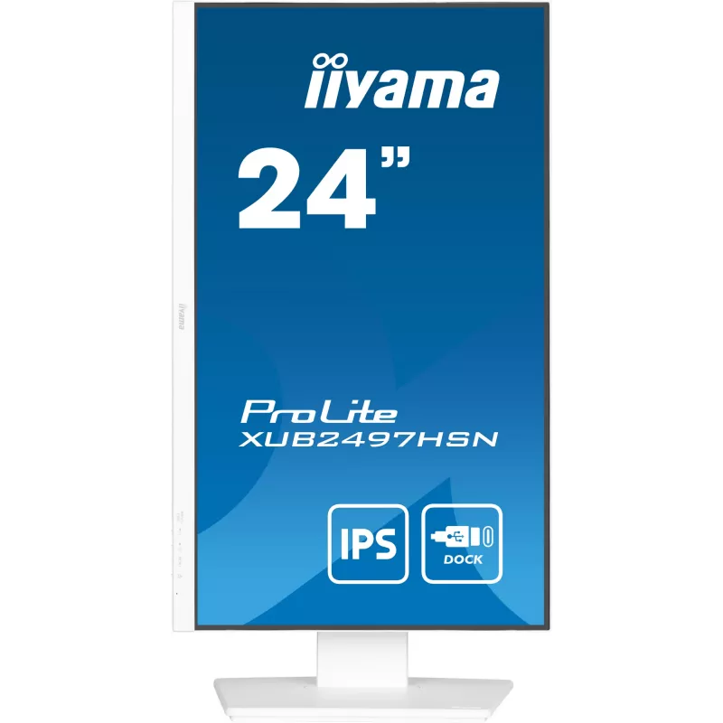 iiyama ProLite XUB2497HSN-W1 Computer Monitor 60,5 cm (23,8 Zoll) 1920 x 1080 Pixel Full HD LED Weiß