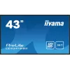 iiyama PROLITE LE4341S-B2 Digital-Signage-Flachbildschirm 108 cm (42,5 Zoll) LCD 350 cd/m² Full HD Schwarz 18/7