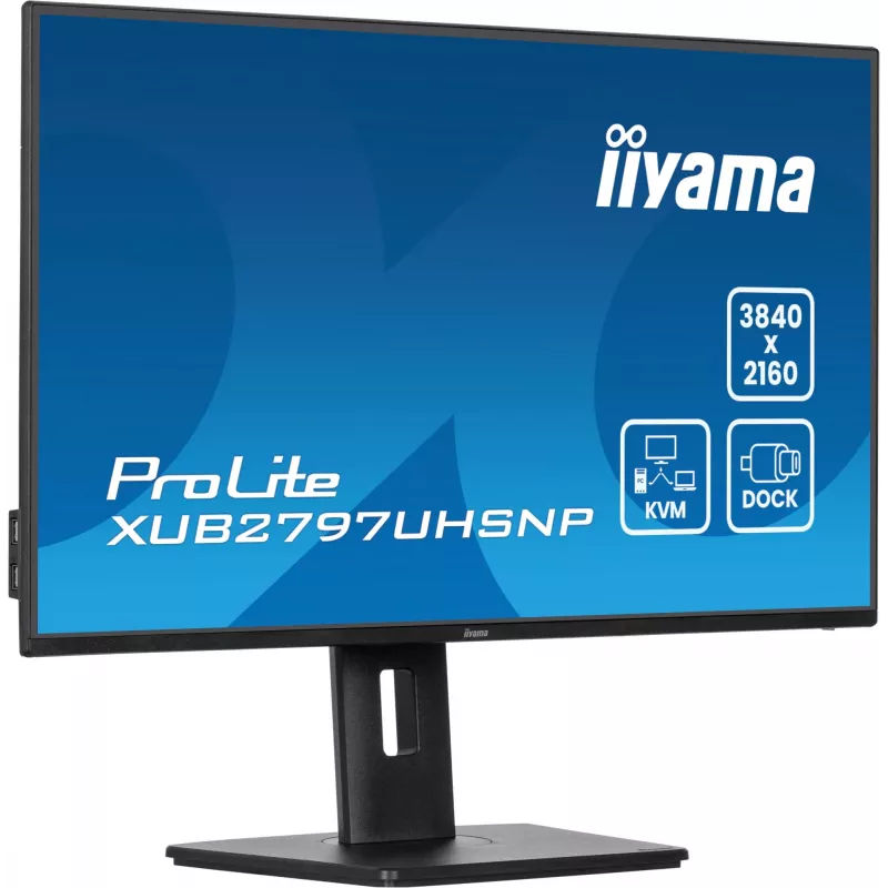 iiyama ProLite XUB2797UHSNP-B1 Computer Monitor 68,6 cm (27 Zoll) 3840 x 2160 Pixel 4K Ultra HD LED Schwarz