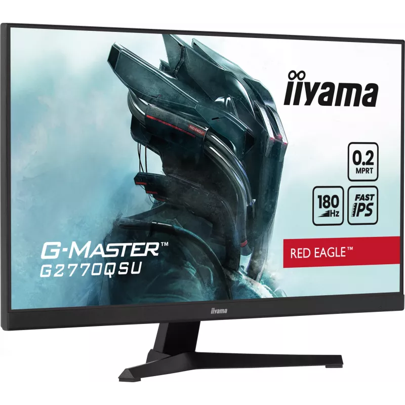 iiyama G-MASTER G2770QSU-B6 Computer Monitor 68,6 cm (27 Zoll) 2560 x 1440 Pixel Wide Quad HD LED Schwarz