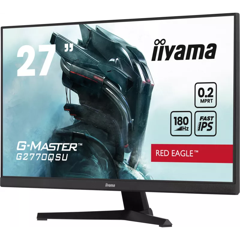 iiyama G-MASTER G2770QSU-B6 Computer Monitor 68,6 cm (27 Zoll) 2560 x 1440 Pixel Wide Quad HD LED Schwarz