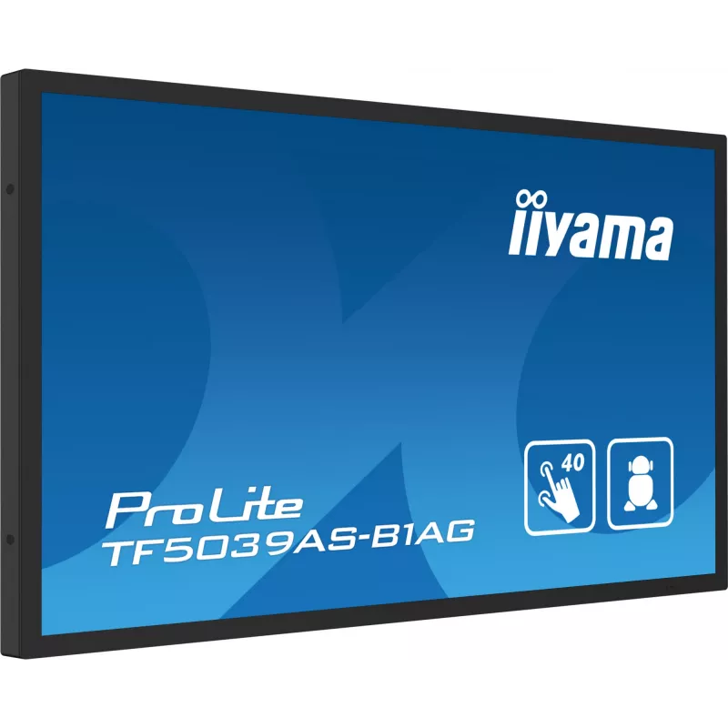 iiyama TF5039AS-B1AG Computermonitor 125,7 cm (49,5 Zoll) 3840 x 2160 Pixel 4K Ultra HD LED Touchscreen Schwarz